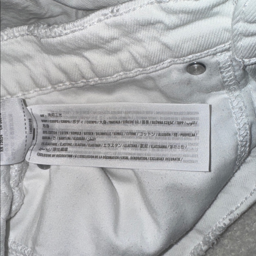 Abercrombie & Fitch Curve Love Mom Jean Shorts - 27 - Picture 4 of 4